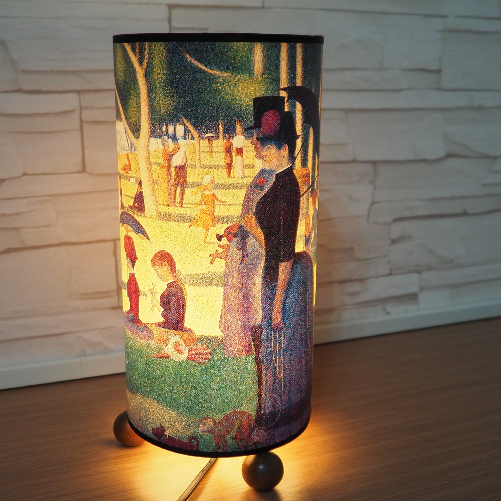 JB Design-文創木珠圓筒桌燈-傑克島的星期天下午