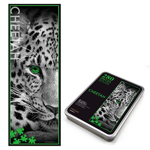 JB Design-獵豹 Cheetah-280片鐵盒拼圖