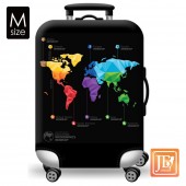 行李箱套-世界地圖M