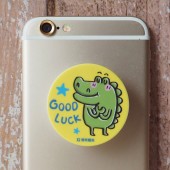 傻笑鱷魚-摺疊手機架-好運鱷魚