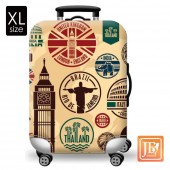 行李箱套-環遊世界XL
