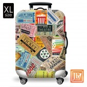行李箱套-美式搖滾XL
