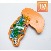 JB Design台灣波麗磁鐵-JB097-快樂台灣島